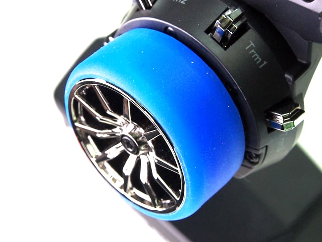 PN Racing Universal Transmitter Steering Wheel Grip (Blue)